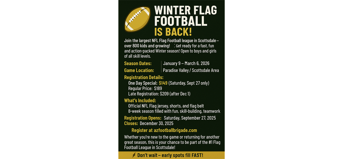 WINTER FLAG FOOTBALL