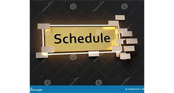 Schedule for Fall Flag Football